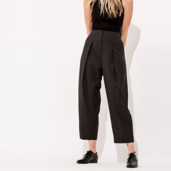 KIT AND ACE | Rhodes Pleated Trouser Pants | Sz. 2 - Picture 1 of 10
